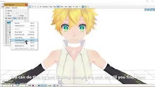 [MMD x Tutorial] How to change eye textures