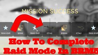 How to complete Raid Mode in Blackhawk Rescue Mission 5