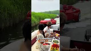 China's Amazing Boat That Looks Like a Car!  #shorts #youtubeshorts #shortsfeed