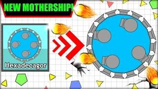 [NEW] Mothership? HEXADECAGOR BOSS! | DIEP.iO NEW BOSS | Test Server! | Play As HEXADECAGOR BOSS!!