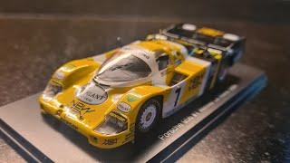 spark 1/43 porsche 956B le mans winner 1984 henri pescarolo & klaus ludwing diecast model car