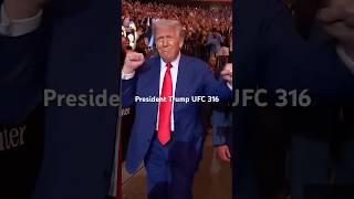 President Donald Trump at UFC 316 #ufc316 #tkopodcast #ufcpodcast #donaldtrump