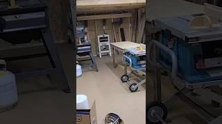 Portable Building into Workshop