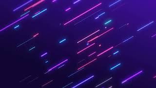 Videophone Footage Flying Neon Multicolored Lines Free Download | Screensaver