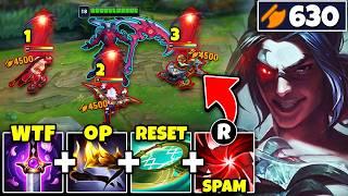 THE MOST BROKEN KAYN BUILD YOU'LL EVER WITNESS! (630 AD - ULT 3 TIMES PER FIGHT)