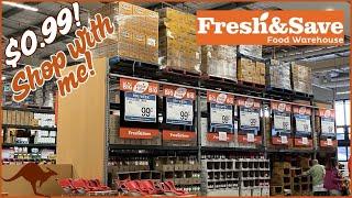 $0.99! Discount shopping at Fresh&Save | Cheap Groceries, Detergents, Fruit & Veg, Treats and Meats!
