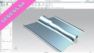 Bodenblech - Base plate - Siemens NX 10 Training Surfaces