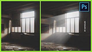 [ Photoshop Tutorial ] Create Light Rays in Photoshop