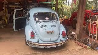 1970 VW Super Beetle offered by The Common Gear - cold start and idling