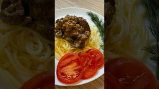 Куриная печень с луком  Быстро и вкусно  #shorts