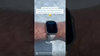 Hochprofessioneller Test in der Tiefsee von der Apple Watch Ultra Tauchfunktion.  #applewatchultra