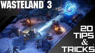 WASTELAND 3 - 20+ BEGINNER TIPS AND TRICKS \\ Things I Wish I Knew Sooner