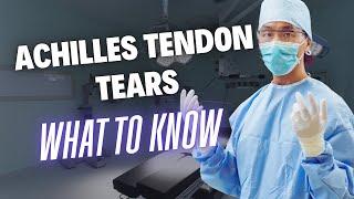 Achilles Tendon Tears | It’s a Design Flaw