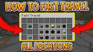 Hypixel Skyblock | HOW TO UNLOCK ALL FAST TRAVEL LOCATIONS! (NEW UPDATE)