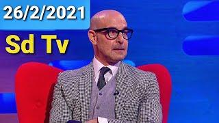 Graham Norton Show 26/2/2021 Kate Winslet, Stanley Tucci, Orlando Bloom, Aisling Bea, Ellie Goulding