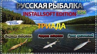 Русская Рыбалка Installsoft Edition 3.7.6ПодкаменнаяТунгускаТриадаСтерлядьСибирскаяРяпушкаСибирская