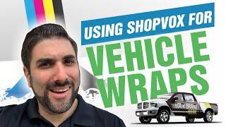 Pricing Vehicle Wraps with ShopVOX