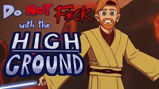 Kenobi has the High Ground | Animated Star Wars Parody