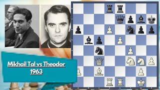 Theodor Ghitescu Faces Off Against Mikhail Tal in 1963