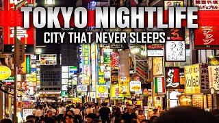 Best TOKYO NIGHTLIFE Travel Guide 4K