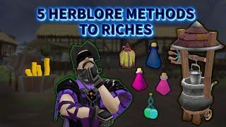 Train Herblore While Making Massive Amount of GP || RuneScape 3 ||