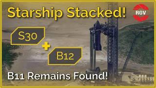 Starship Full Stack, B11 Salvaged and FAA Delays! Starbase Flyover Update 58