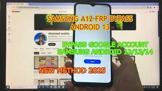 Samsung A127 FRP Bypass Android 13 | Bypass Google Account Samsung A12 | done 1000%