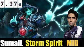  Sumail [Storm Spirit] MID 7.37E - DOTA 2 HIGHEST MMR MATCH#dota2  #dota2gameplay  #sumail