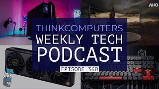 ThinkComputers Podcast #360 - Crazy MSI Gaming PC, RTX 4060 Ti Pricing, LOTR Keyboard & More!