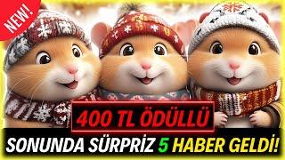 SONUNDA SÜRPRİZ ÖDÜLLÜ 5 HABER GELDİ! (Hamster Kombat Chill Guy Xmas Withdrawal Paws Airdrop Crypto)