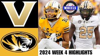 Vanderbilt vs #7 Missouri (CRAZY!) | Full Game Highlights | 2024 College Football Highlights