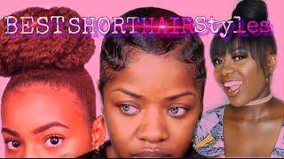  BEAUTIFUL SHORTHAIR STYLES ON SHORT NATURAL HAIR | ENJOY  |