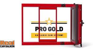 Pro Gold Seri Isıcamlı Cam Balkon REAL CAM BALKON