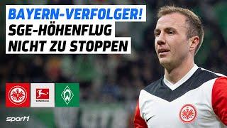 Eintracht Frankfurt - SV Werder Bremen | Bundesliga Tore und Highlights 11. Spieltag