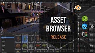 Asset Browser is here! | Blender