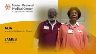 Volunteer at Marian Regional Medical Center. A New Hospital. A New Purpose. A New You.