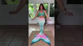 Mermaid tail haul #mermaid #verobeachmermaid @finfolkproductions