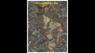 446 acres for sale Hall County Ga just 1 hour North of Atlanta.  Superb 4 subdivision - development