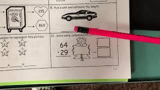 Math Bell Work Nice Numbers/Compensation