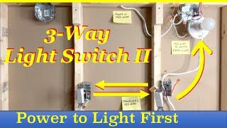 Wiring A 3 Way Light Switch - Part II