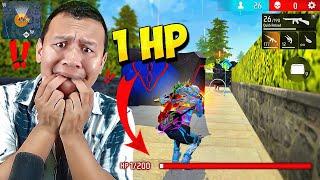 1 HP Only Most Difficult Challenge in Free Fire  Tonde Gamer