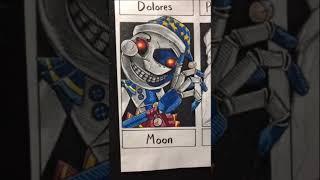 Drawing Moon from FNAF: Security Breach