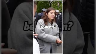 Atheist Woman Confronts Muslim | Mansur | Speakers Corner