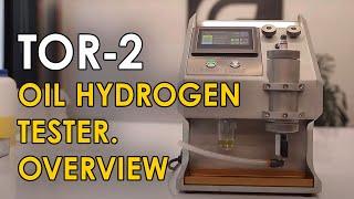 HYDROGEN AND MOISTURE ANALYZER FOR TRANSFORMER OIL