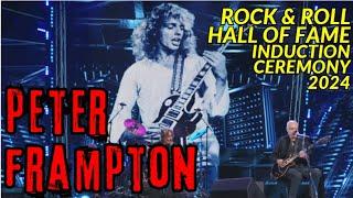 Peter Frampton: Rock Hall Induction Ceremony (2024)