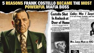 5 Reasons Frank Costello Became the Most Powerful Mafia Boss