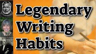 Habits of Successful Writers: How To Write Like A Pro