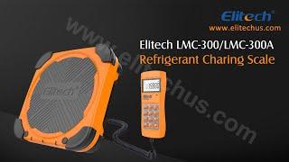 Elitech LMC-300A & LMC-300 HVAC Refrigerant Charging Scale with Solenoid 330 Lbs