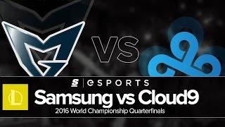 Highlights: SSG vs C9 (Worlds 2016 Bracket Stage - Quarterfinals)