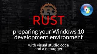 Installing Rust on Windows 10